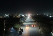 Avanza fuerte programa de iluminación de Periférico y Bulevares en Navojoa