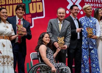 Durazo amplía el Premio Estatal de la Juventud: más jóvenes reconocidos y premio de 200 mil pesos