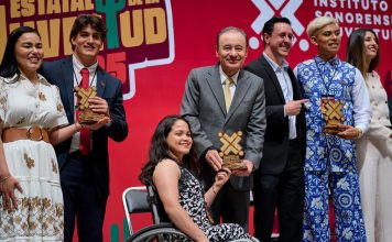 Durazo amplía el Premio Estatal de la Juventud: más jóvenes reconocidos y premio de 200 mil pesos