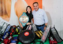 Moderniza Toño Astiazarán gimnasio de box en Kino con el nombre de Camila «La Magnífica» Zamorano