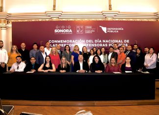 Reconocen labor de personas defensoras públicas en Sonora bajo la visión de justicia del gobernador Durazo