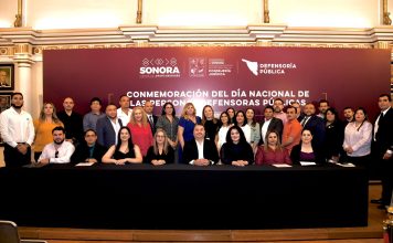 Reconocen labor de personas defensoras públicas en Sonora bajo la visión de justicia del gobernador Durazo