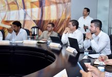 Sostienen reunión Alcaldes del sur con Distrito 5 de la SS sobre dengue, ricketsia y sarampión