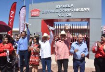 Inaugura Fundación Nissan escuela «Nueva Creación» en Navojoa