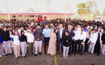 Gobierno de Sonora refrenda su compromiso social con la histórica transformación educativa de Caborca: SEC