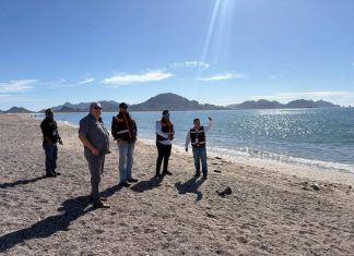 Gobierno de Sonora verifica calidad sanitaria en playas de San Carlos conforme a norma federal