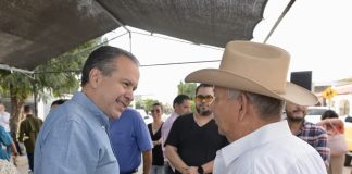 Beneficia Toño Astiazarán a vecinas y vecinos del norte con recarpeteo en calle Bernardo Reyes