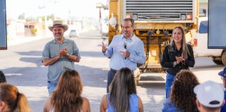 Arranca Toño Astiazarán recarpeteo de la calle Reforma en beneficio a miles de hermosillenses del sector Norte