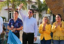 Alcalde Elías Retes y la presidenta del DIF realizan caminata de concientización por días mundiales del Síndrome de Down y Autismo