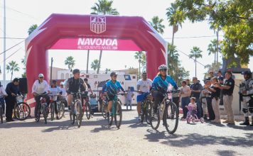 Realizan «Rodada por la Paz» en Navojoa