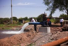 ”Estamos trabajando para darles agua todo el año”: alcalde Elías Retes