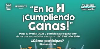 Contribuyentes pueden consultar folios para el sorteo de dos autos eléctricos ¡En la H, Cumpliendo Ganas!