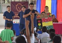 Disfrutan de «Aventuras por la Paz» niños de la primaria Lázaro Cárdenas en Navojoa