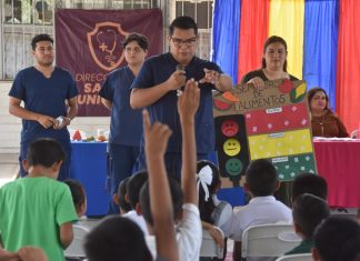 Disfrutan de «Aventuras por la Paz» niños de la primaria Lázaro Cárdenas en Navojoa