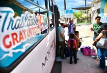 Aprovechan familias de Hermosillo traslados gratuitos que ofrece Gobierno Municipal a Bahía de Kino