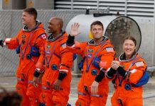 Astronautas de Artemis II despiertan en su primer día de misión con la canción «Sleppyhead»