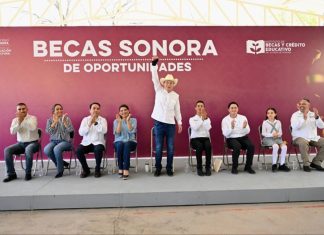 Disminuye en Sonora 13% la deserción escolar con programa de becas de Gobernador Durazo