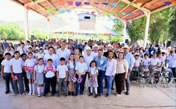 ”Nadie se queda atrás en la transformación de Sonora”: Durazo lleva becas y conectividad a Soyopa y Mazatán