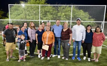 En equipo con las familias, Toño Astiazaran impulsa la sana convivencia con rehabilitación de parque en Altares