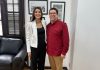 Edgar Hiram Sallard fortalece coordinación institucional con Paulina Ocaña para acercar servicios a la ciudadanía