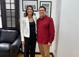 Edgar Hiram Sallard fortalece coordinación institucional con Paulina Ocaña para acercar servicios a la ciudadanía