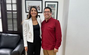 Edgar Hiram Sallard fortalece coordinación institucional con Paulina Ocaña para acercar servicios a la ciudadanía