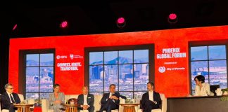 Proyecta Toño Astiazarán fortaleza de Hermosillo como polo de inversión en el Phoenix Global Foro