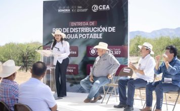 Gobierno de Sonora fortalece el acceso al agua potable en Divisaderos con nueva red de distribución
