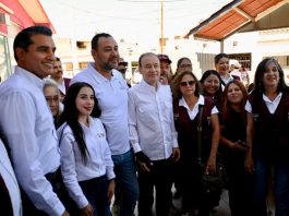 Arranca Gobernador Durazo entrega de becas Rita Cetina para alumnas y alumnos de primarias públicas