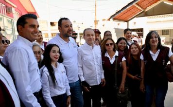 Arranca Gobernador Durazo entrega de becas Rita Cetina para alumnas y alumnos de primarias públicas