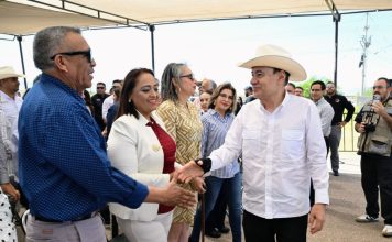 Durazo y Sheinbaum mejoran conectividad en el norte de Sonora con rehabilitación de carreteras