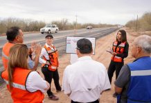 Avanza carretera Hermosillo–Bahía de Kino en beneficio directo para las y los sonorenses
