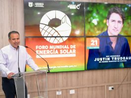 Anuncia Toño Astiazarán participación de Justin Trudeau, ex Primer Ministro de Canadá, en el Foro Mundial de Energía Solar 2026
