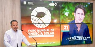 Anuncia Toño Astiazarán participación de Justin Trudeau, ex Primer Ministro de Canadá, en el Foro Mundial de Energía Solar 2026