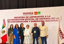 Se registra María Dolores del Río como aspirante a coordinar los Comités de la Defensa de la Transformación y la Soberanía Nacional en Sonora