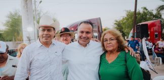 Sostiene Toño Astiazarán encuentro con la comunidad de Pueblo Yaqui