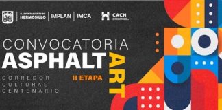Invita Ayuntamiento de Hermosillo a artistas a participar en la segunda etapa del Corredor Cultural Centenario “Asphalt Art”