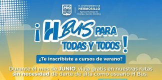 Con el esquema “H Bus para Todas y Todos” se ofrecen traslados a estudiantes universitarios durante verano