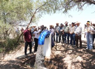 Mejora Gobierno de Sonora suministro de agua en el Molino de Camou