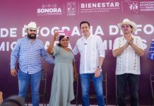 Beneficia Gobernador Durazo a 4 mil 500 familias del sur de Sonora con programa de Fortalecimiento Económico