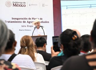 Gobernador Durazo resuelve demanda de agua en Puerto Peñasco con entrega de planta tratadora