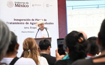 Gobernador Durazo resuelve demanda de agua en Puerto Peñasco con entrega de planta tratadora