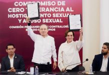 Crea Gobernador Durazo mecanismo de cero tolerancia al hostigamiento y acoso sexual laboral