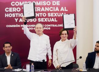 Crea Gobernador Durazo mecanismo de cero tolerancia al hostigamiento y acoso sexual laboral