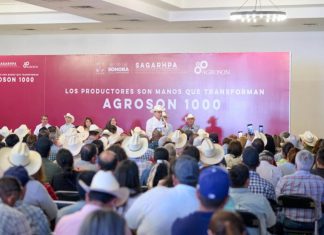Durazo refuerza apoyo al campo con más de 144 millones en créditos y anuncia que duplicará recurso a productores