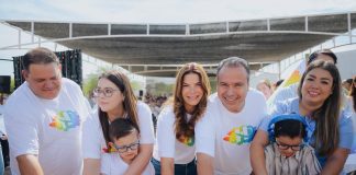 Inician Toño Astiazarán y Patty Ruibal construcción de Parque para Niñas y Niños con Autismo