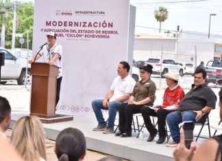 Arranca remodelación histórica del estadio «Ciclón» Echeverría en Navojoa