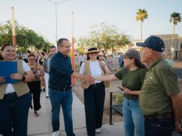 Motiva Toño Astiazarán participación ciudadana al entregar obra de CRECES en colonia Nuevo Horizonte