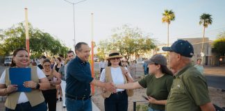 Motiva Toño Astiazarán participación ciudadana al entregar obra de CRECES en colonia Nuevo Horizonte