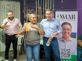 Omar Del Valle Colosio mantiene el diálogo ciudadano desde las colonias de Hermosillo